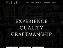 Tablet Screenshot of pagliarigroup.com